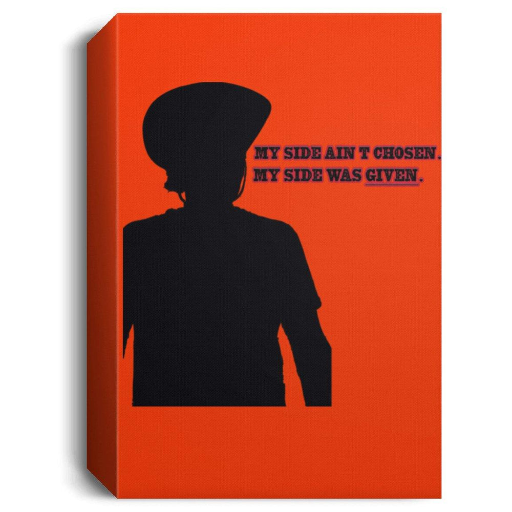 Rob Wiethoff- Side Black Silhouette/ Deluxe Portrait Canvas 1.5in Frame - GtvStore