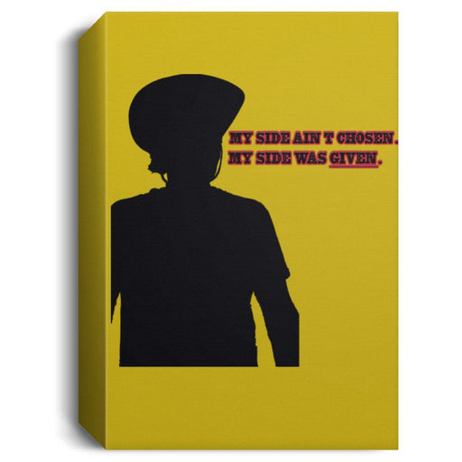 Rob Wiethoff- Side Black Silhouette/ Deluxe Portrait Canvas 1.5in Frame - GtvStore