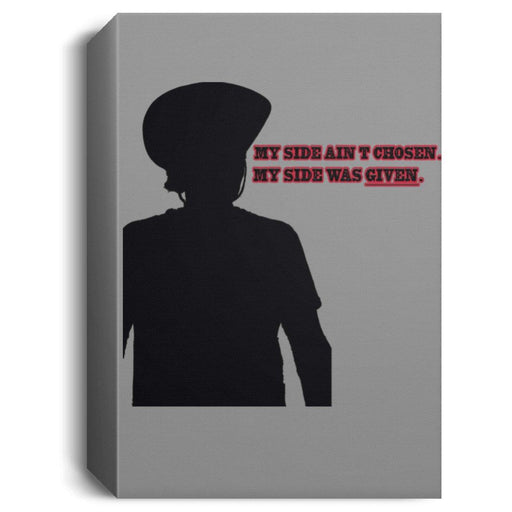 Rob Wiethoff- Side Black Silhouette/ Deluxe Portrait Canvas 1.5in Frame - GtvStore