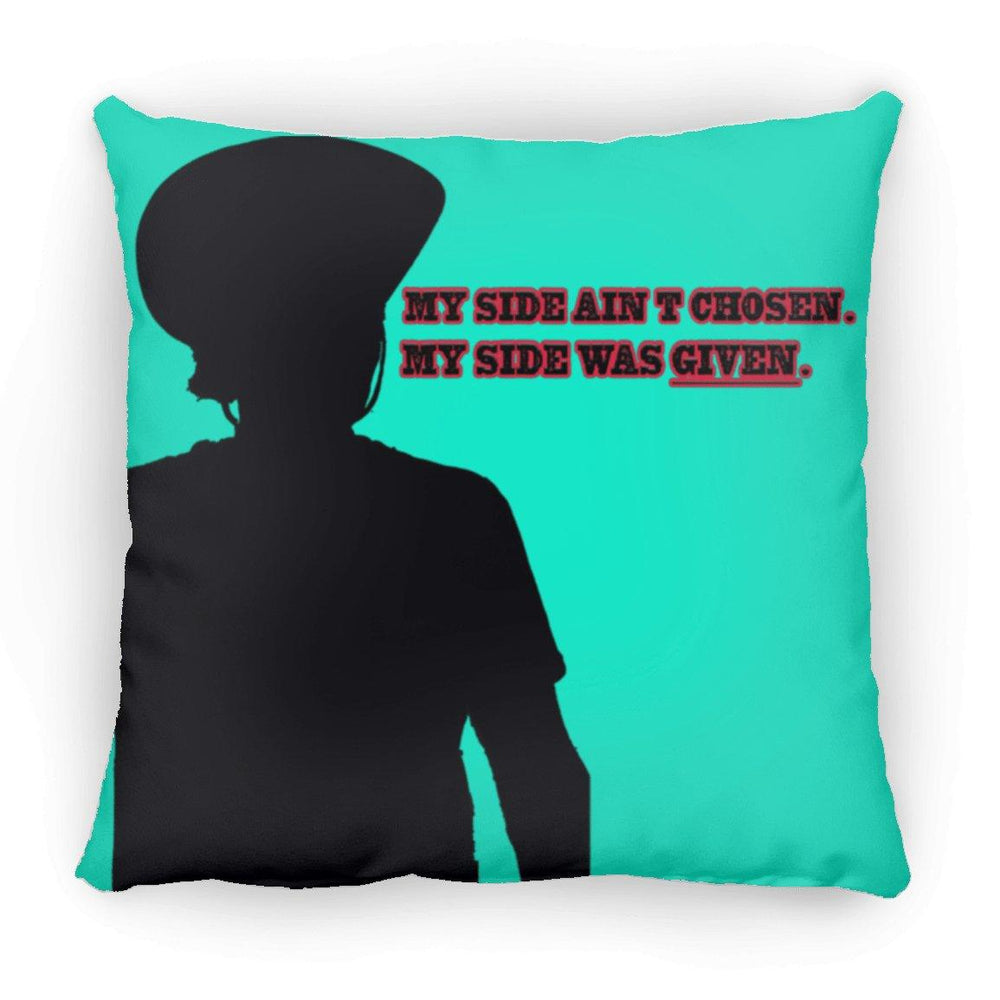 Rob Wiethoff - Side Silhouette Black/ Large Square Pillow AUTOGRAPHED - GtvStore