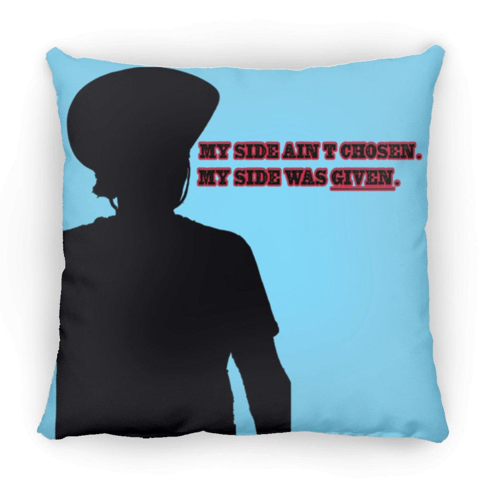 Rob Wiethoff - Side Silhouette Black/ Large Square Pillow AUTOGRAPHED - GtvStore