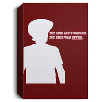 Rob Wiethoff- Side White Silhouette Deluxe Portrait Canvas 1.5in Frame - GtvStore