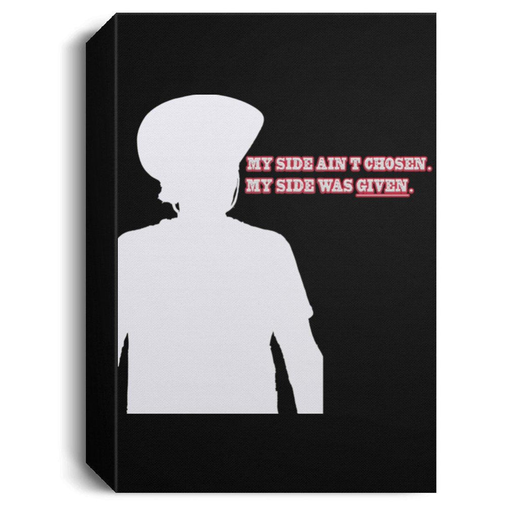 Rob Wiethoff- Side White Silhouette Deluxe Portrait Canvas 1.5in Frame - GtvStore