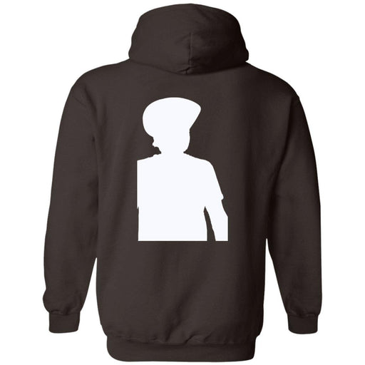 Rob Wiethoff- Sides Silhouette White/ Pullover Hoodie AUTOGRAPHED - GtvStore