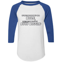 Rob Wiethoff- Stop Diggin/ Colorblock Raglan Jersey - GtvStore