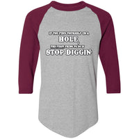 Rob Wiethoff- Stop Diggin/ Colorblock Raglan Jersey - GtvStore