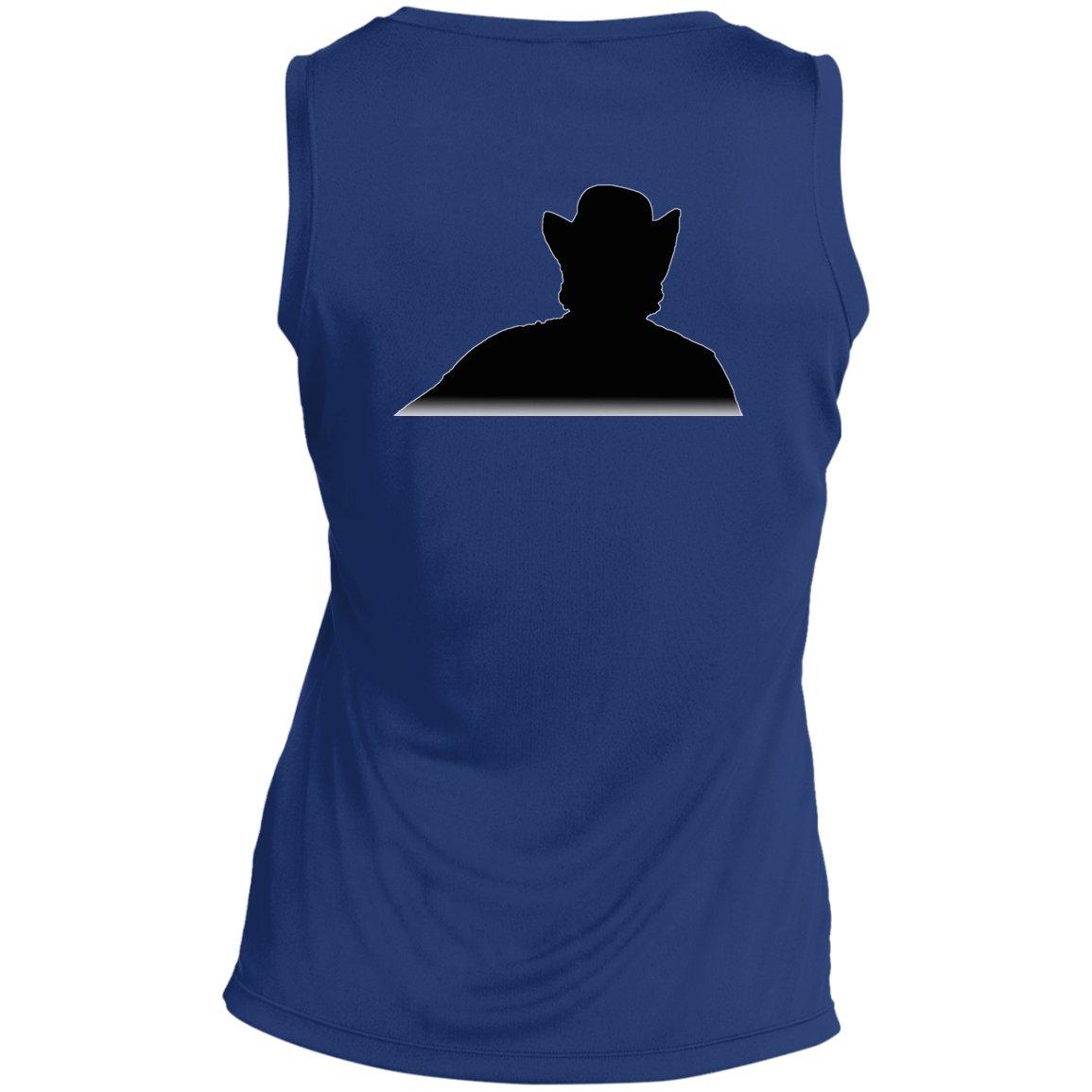 Rob Wiethoff- Stop Diggin/ Ladies' Sleeveless V-Neck Performance Tee - GtvStore