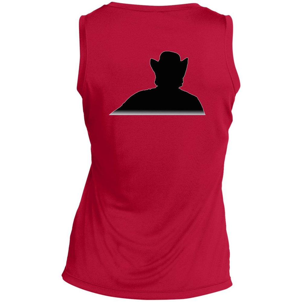 Rob Wiethoff- Stop Diggin/ Ladies' Sleeveless V-Neck Performance Tee - GtvStore