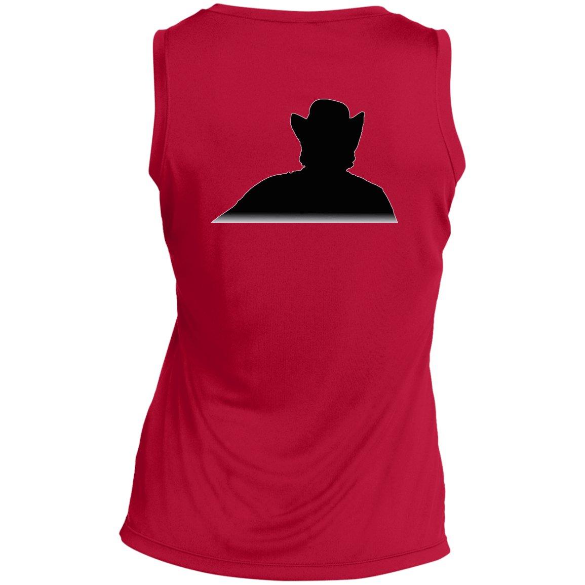 Rob Wiethoff- Stop Diggin/ Ladies' Sleeveless V-Neck Performance Tee - GtvStore
