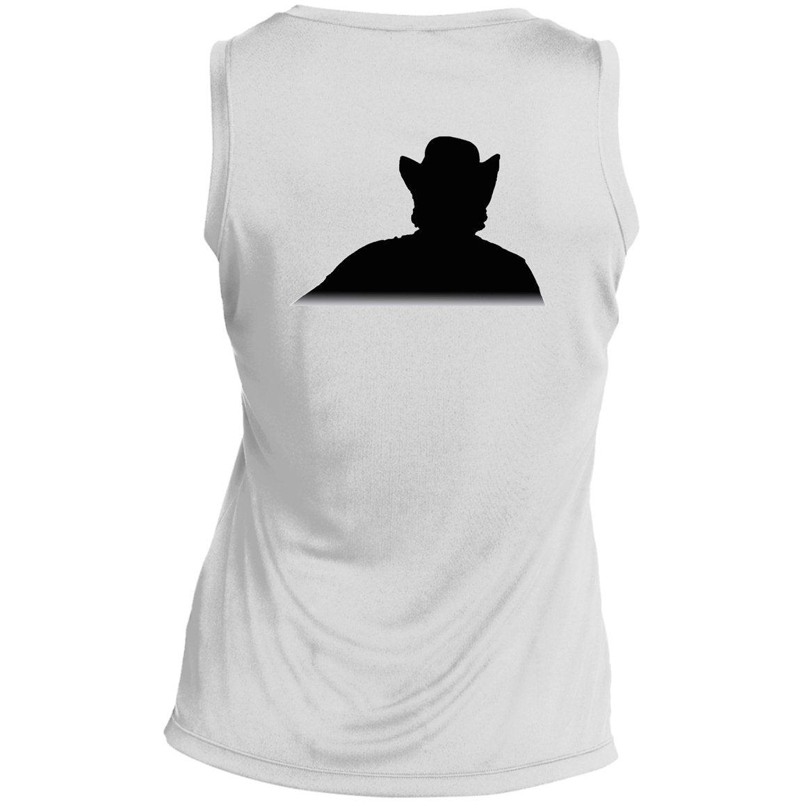 Rob Wiethoff- Stop Diggin/ Ladies' Sleeveless V-Neck Performance Tee - GtvStore