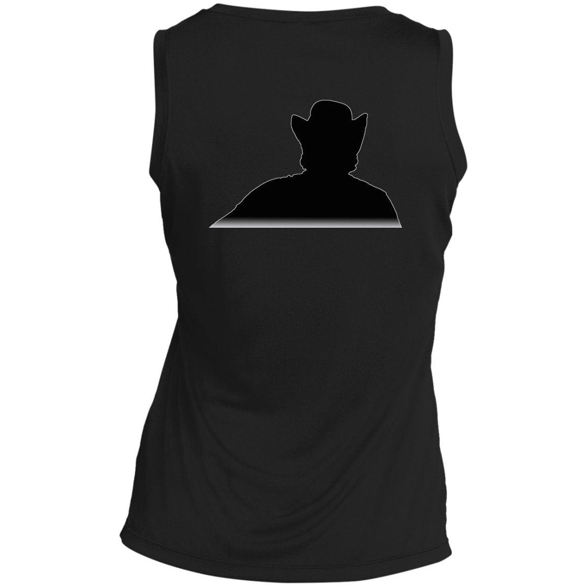 Rob Wiethoff- Stop Diggin/ Ladies' Sleeveless V-Neck Performance Tee - GtvStore