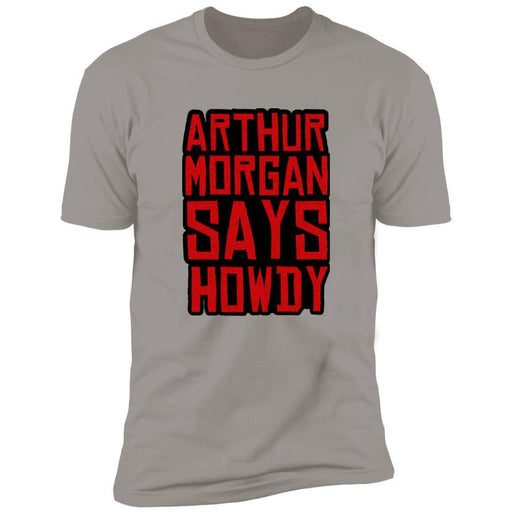 Roger Clark - Arthur Morgan Says Howdy T-shirt - GtvStore