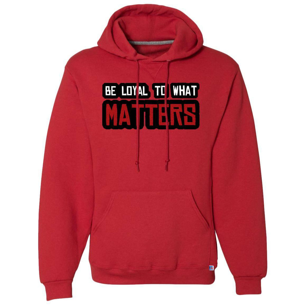 Roger Clark - Be Loyal To What Matters - Arthur Morgan Quote Fleece Pullover Hoodie - GtvStore