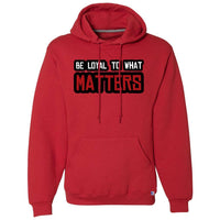 Roger Clark - Be Loyal To What Matters - Arthur Morgan Quote Fleece Pullover Hoodie - GtvStore
