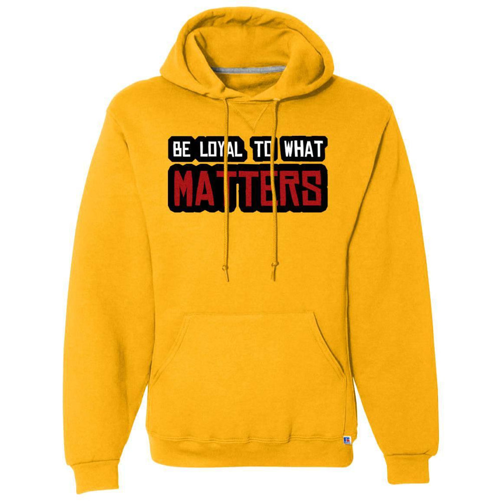 Roger Clark - Be Loyal To What Matters - Arthur Morgan Quote Fleece Pullover Hoodie - GtvStore