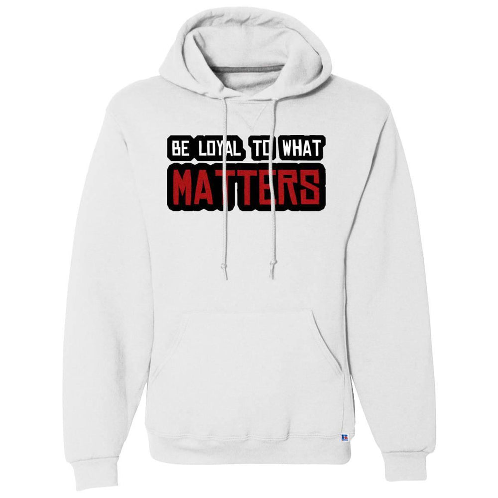Roger Clark - Be Loyal To What Matters - Arthur Morgan Quote Fleece Pullover Hoodie - GtvStore
