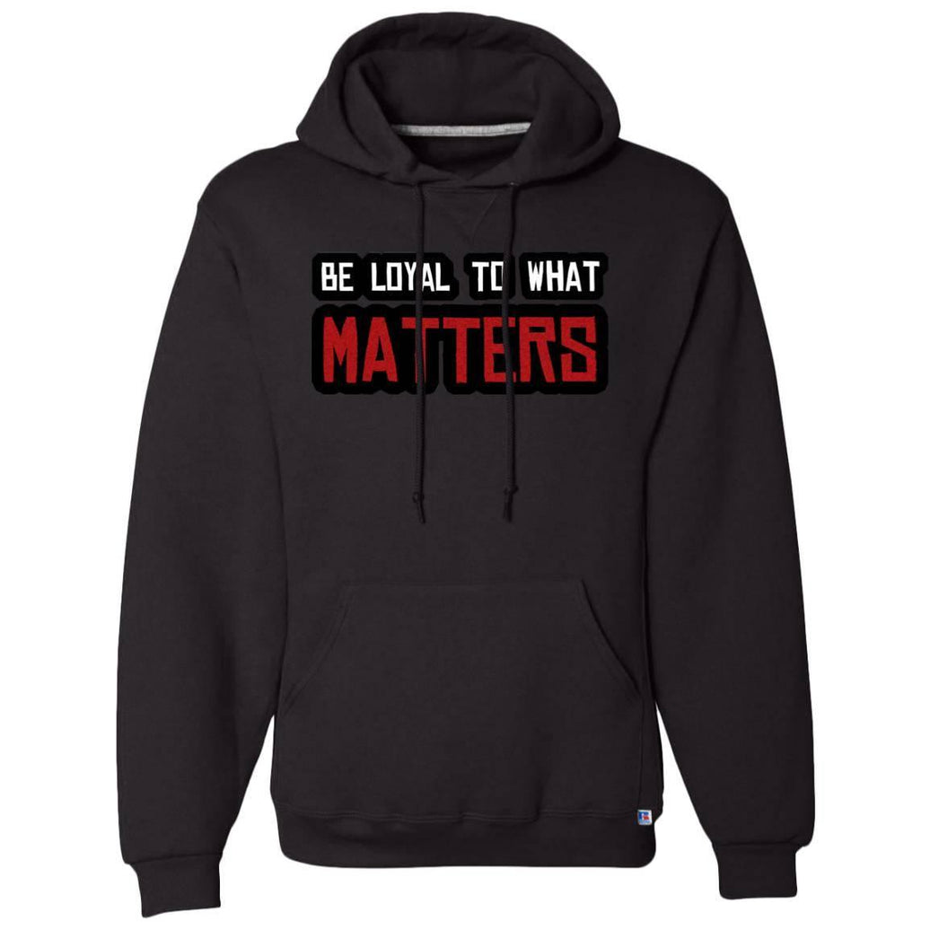 Roger Clark - Be Loyal To What Matters - Arthur Morgan Quote Fleece Pullover Hoodie - GtvStore