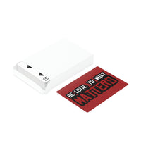 Roger Clark - Be Loyal To WhaT Matters - Arthur Morgan Quote Poker Cards - GtvStore