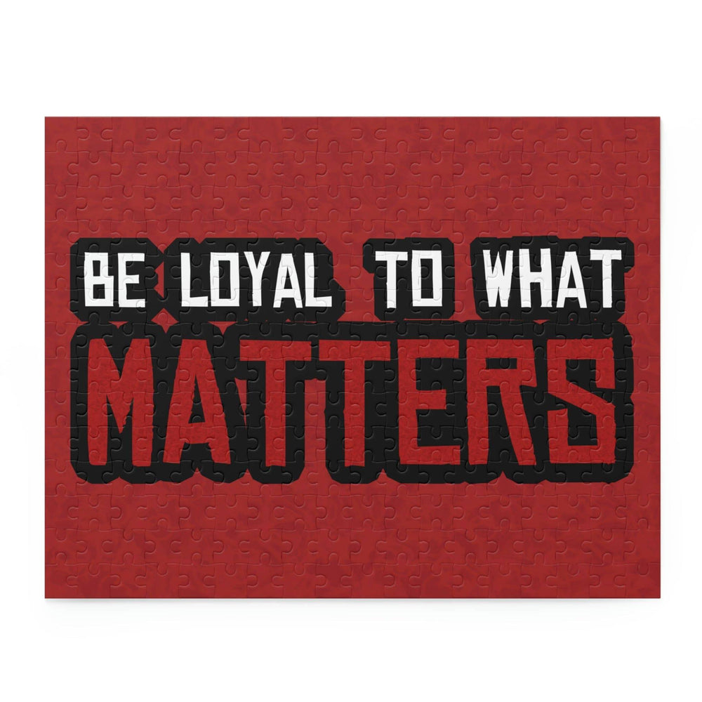 Roger Clark - Be Loyal to What Matters - Arthur Morgan Quote Puzzle (120, 252, 500-Piece) - GtvStore
