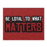 Roger Clark - Be Loyal to What Matters - Arthur Morgan Quote Puzzle (120, 252, 500-Piece) - GtvStore