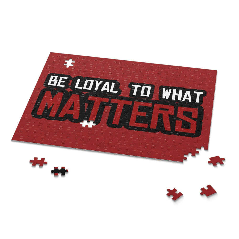 Roger Clark - Be Loyal to What Matters - Arthur Morgan Quote Puzzle (120, 252, 500-Piece) - GtvStore
