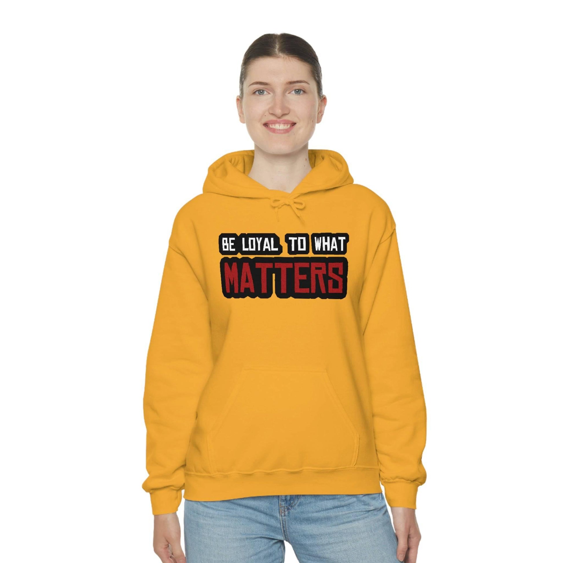 Roger Clark - Be Loyal to What Matters Quote Hoodie - GtvStore