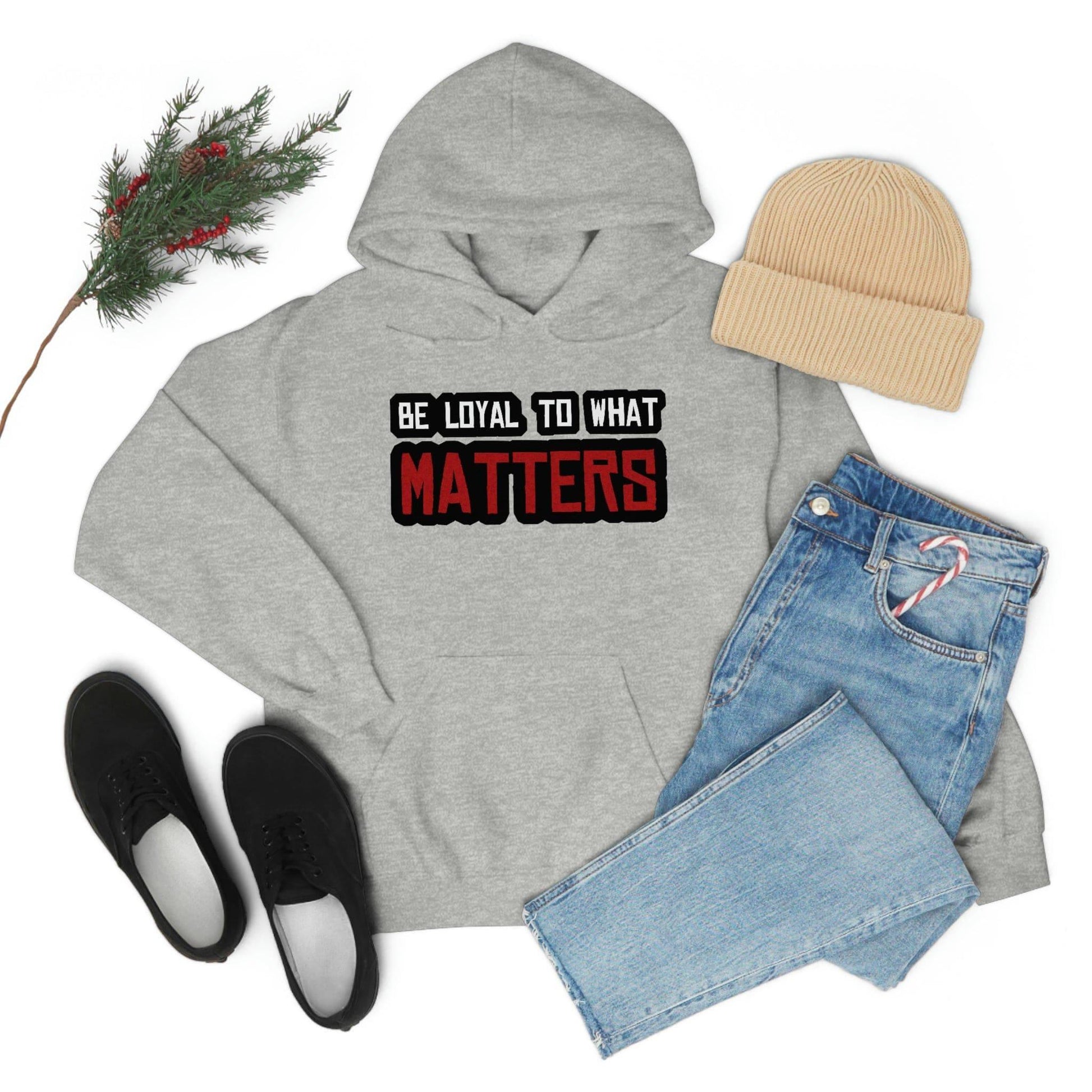 Roger Clark - Be Loyal to What Matters Quote Hoodie - GtvStore
