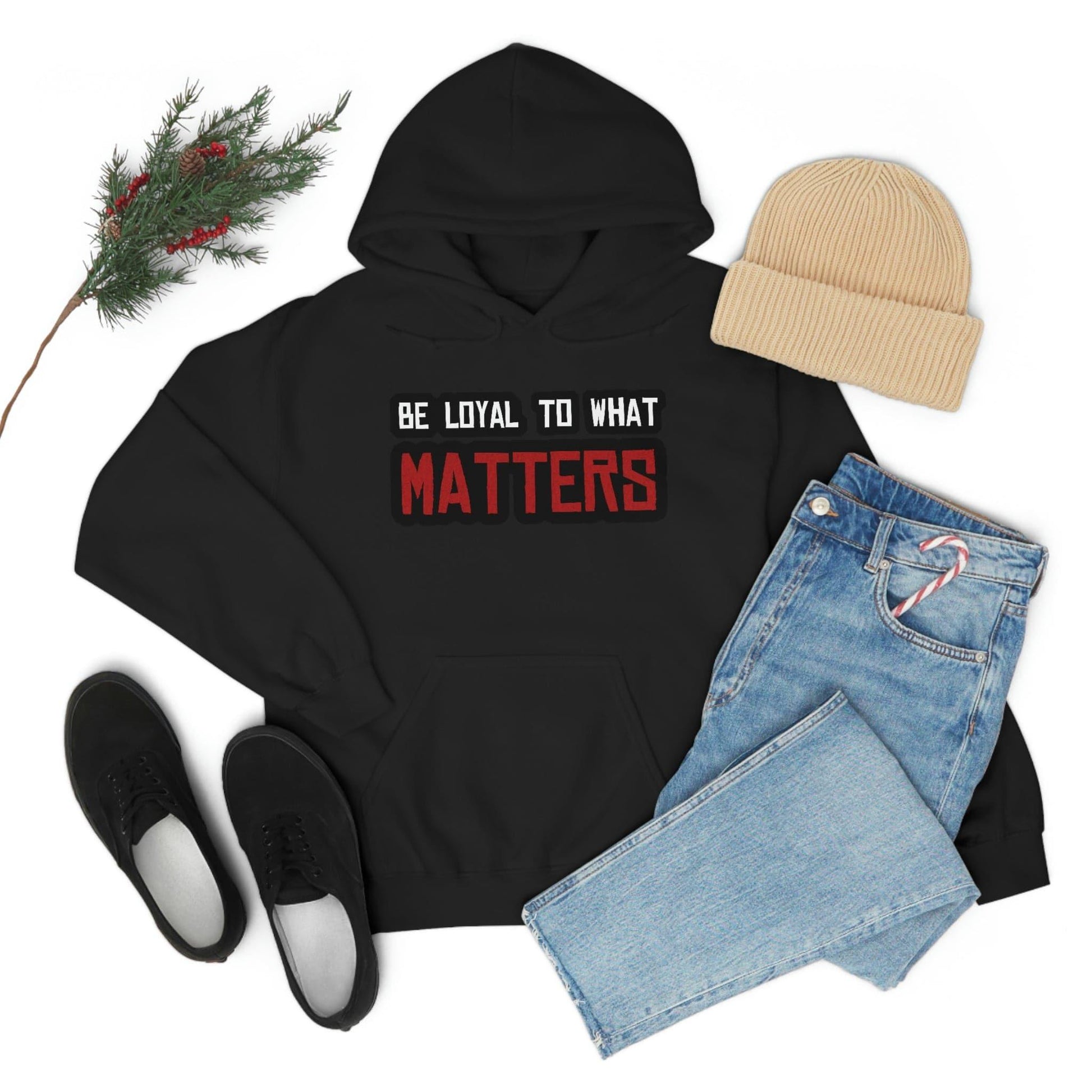 Roger Clark - Be Loyal to What Matters Quote Hoodie - GtvStore