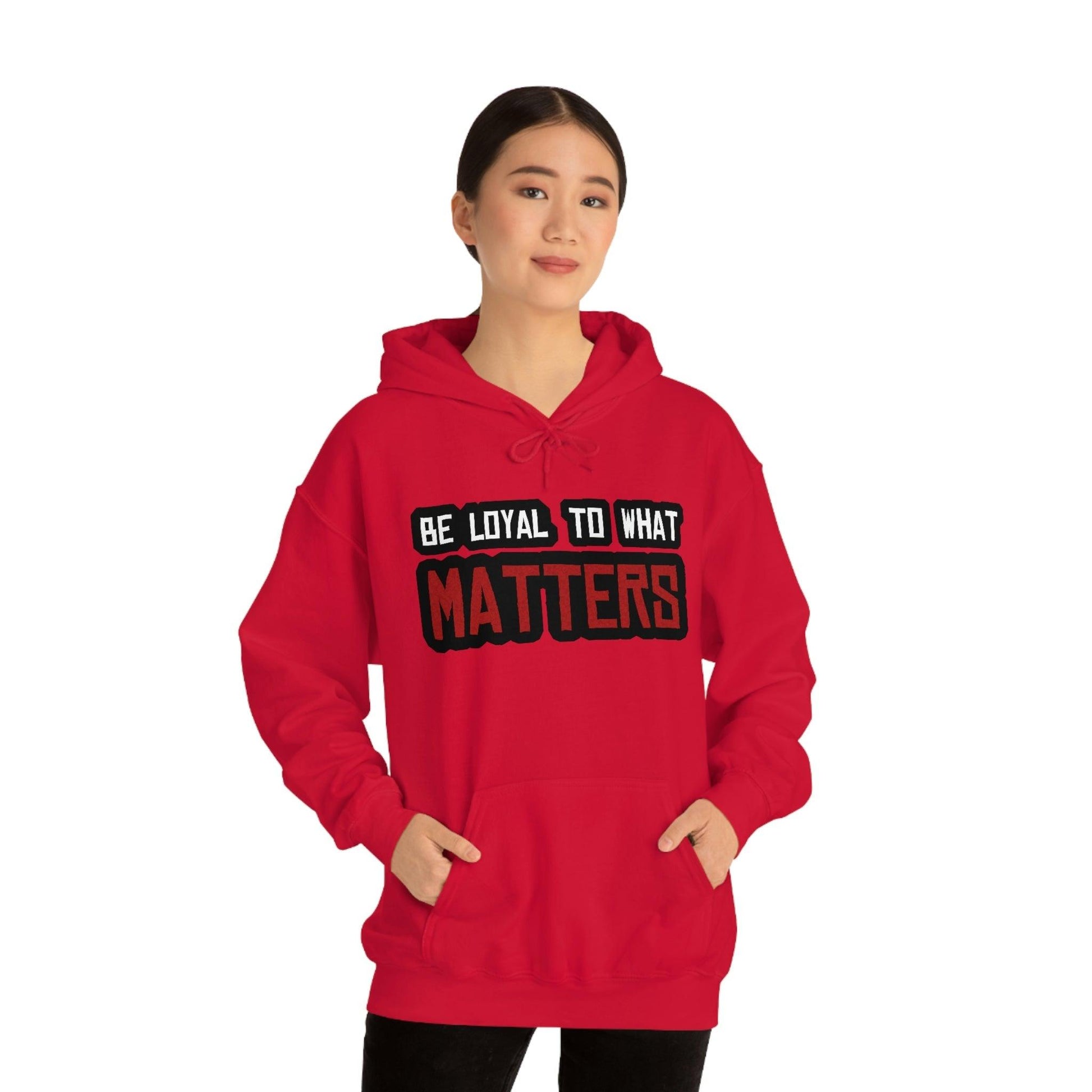 Roger Clark - Be Loyal to What Matters Quote Hoodie - GtvStore