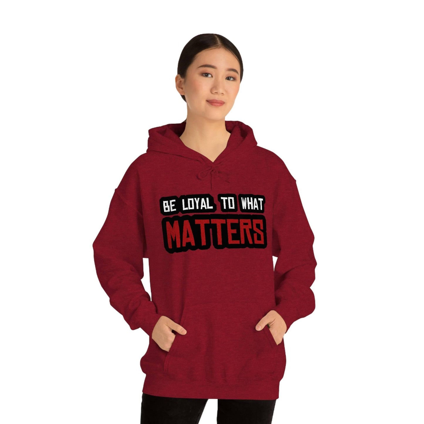 Roger Clark - Be Loyal to What Matters Quote Hoodie - GtvStore