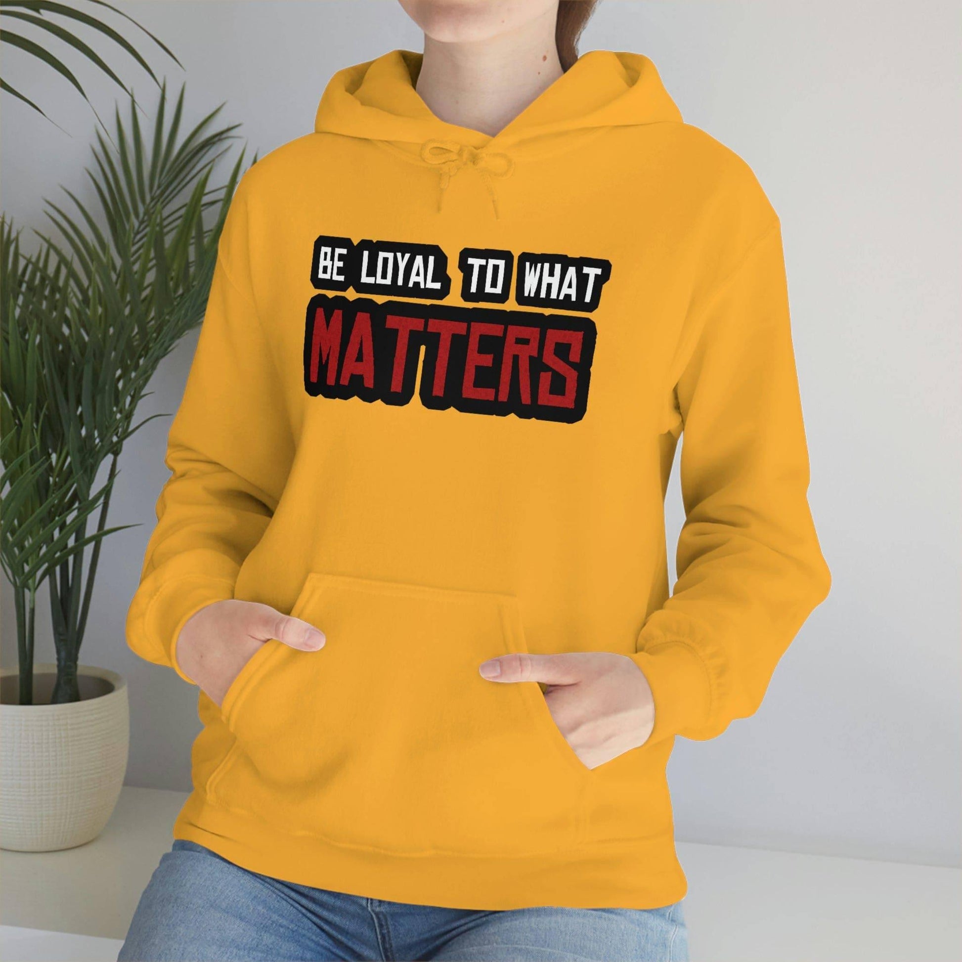 Roger Clark - Be Loyal to What Matters Quote Hoodie - GtvStore