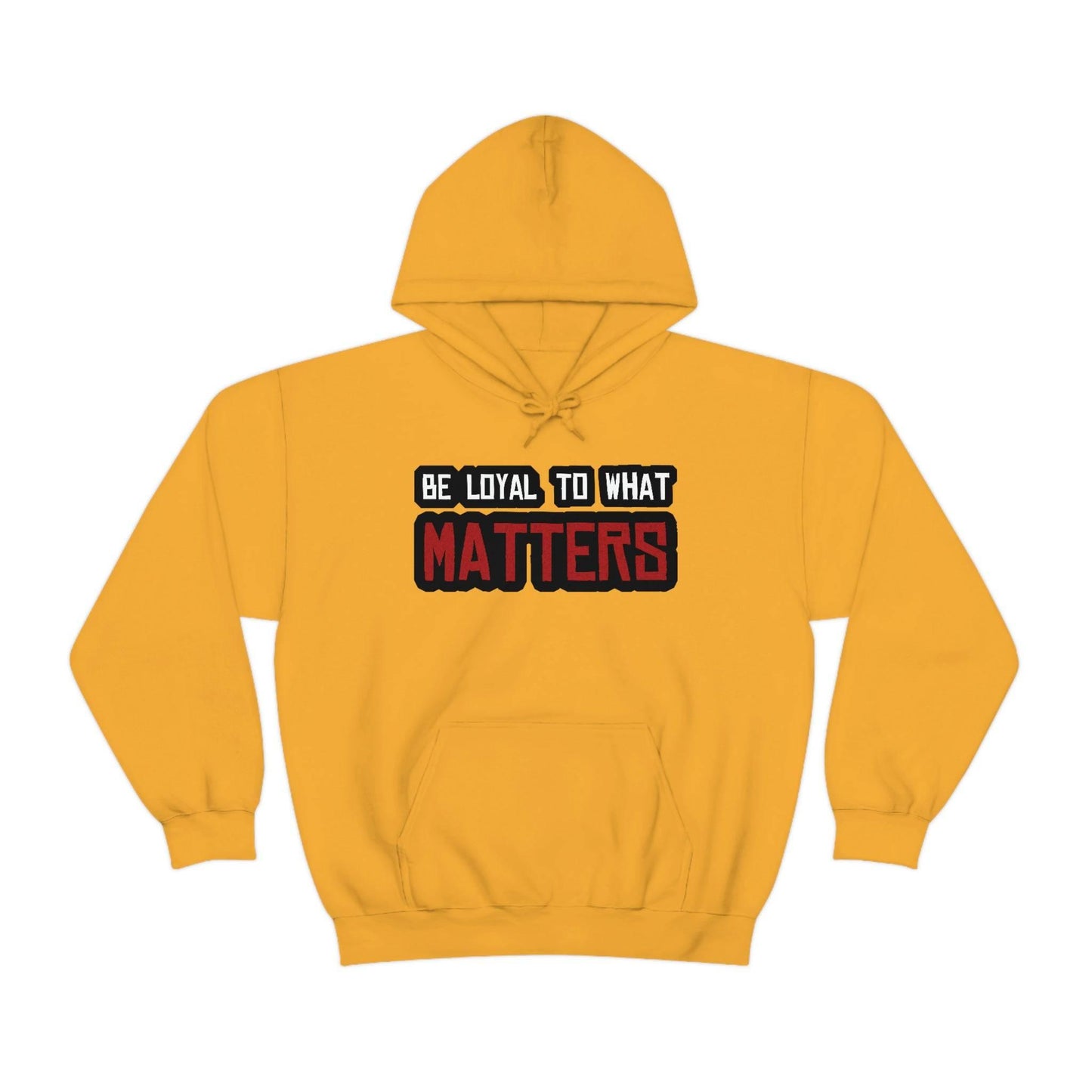 Roger Clark - Be Loyal to What Matters Quote Hoodie - GtvStore