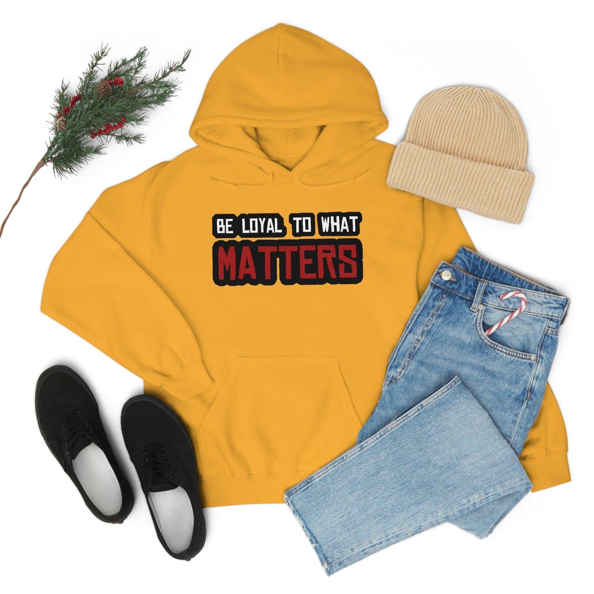 Roger Clark - Be Loyal to What Matters Quote Hoodie - GtvStore