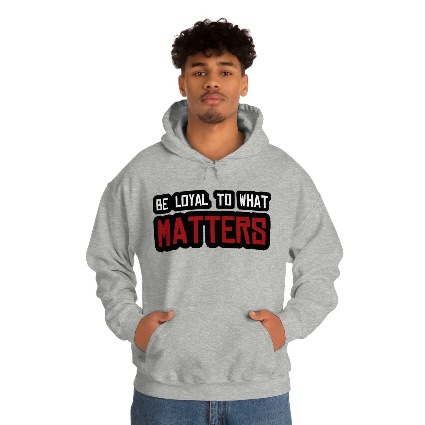 Roger Clark - Be Loyal to What Matters Quote Hoodie - GtvStore