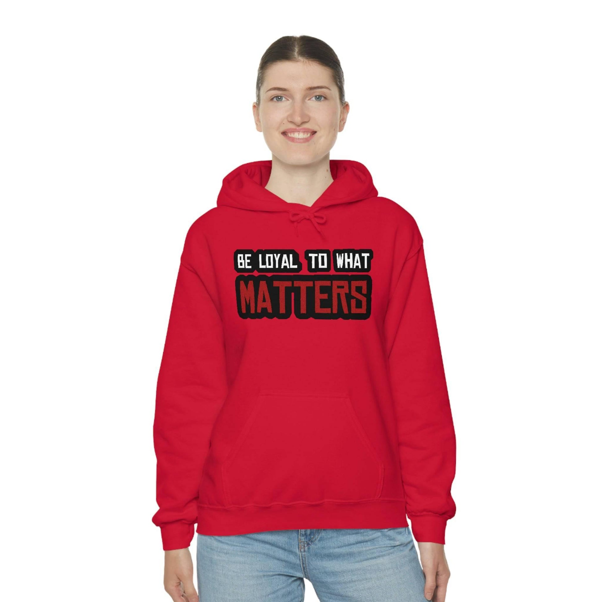 Roger Clark - Be Loyal to What Matters Quote Hoodie - GtvStore