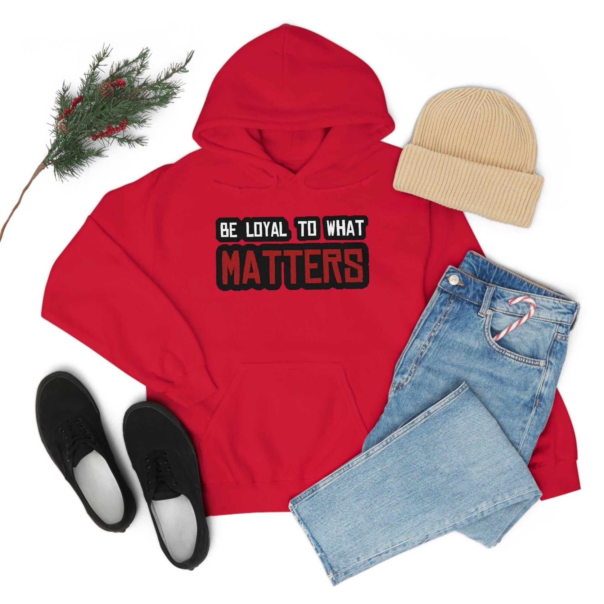 Roger Clark - Be Loyal to What Matters Quote Hoodie - GtvStore