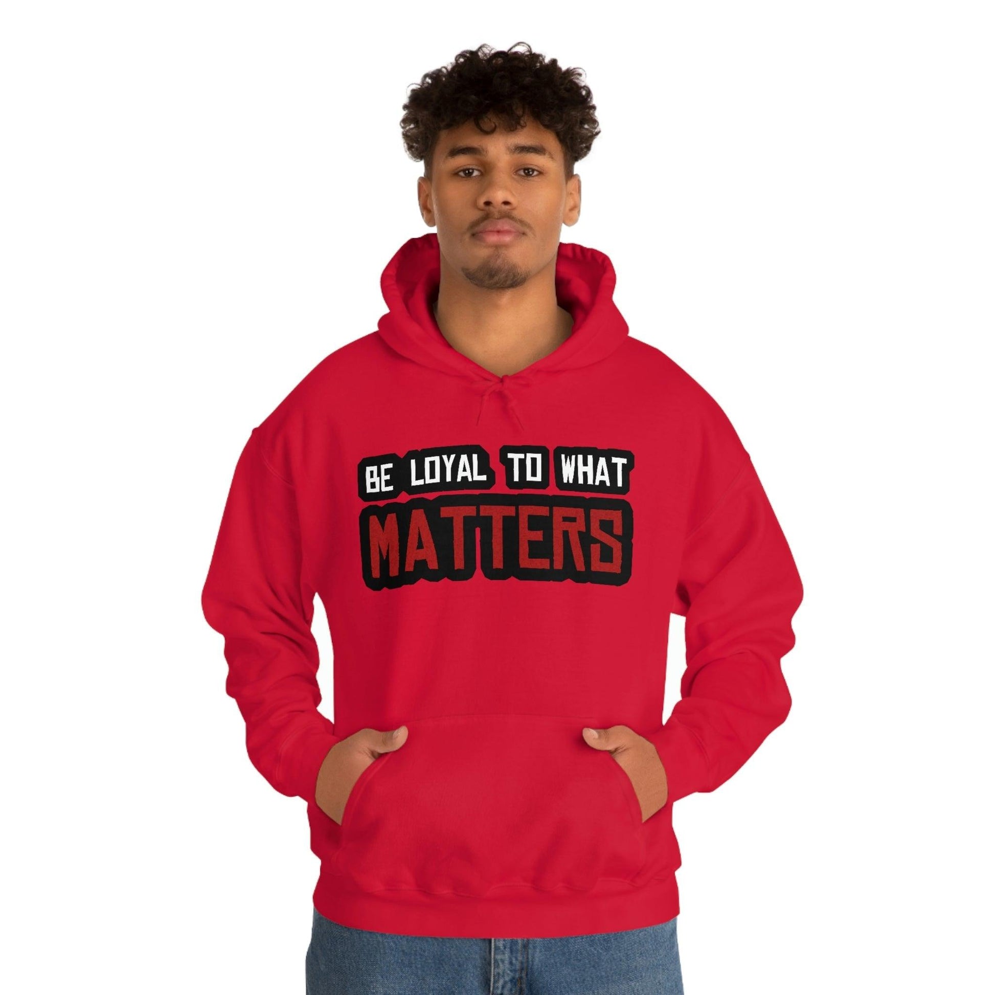 Roger Clark - Be Loyal to What Matters Quote Hoodie - GtvStore