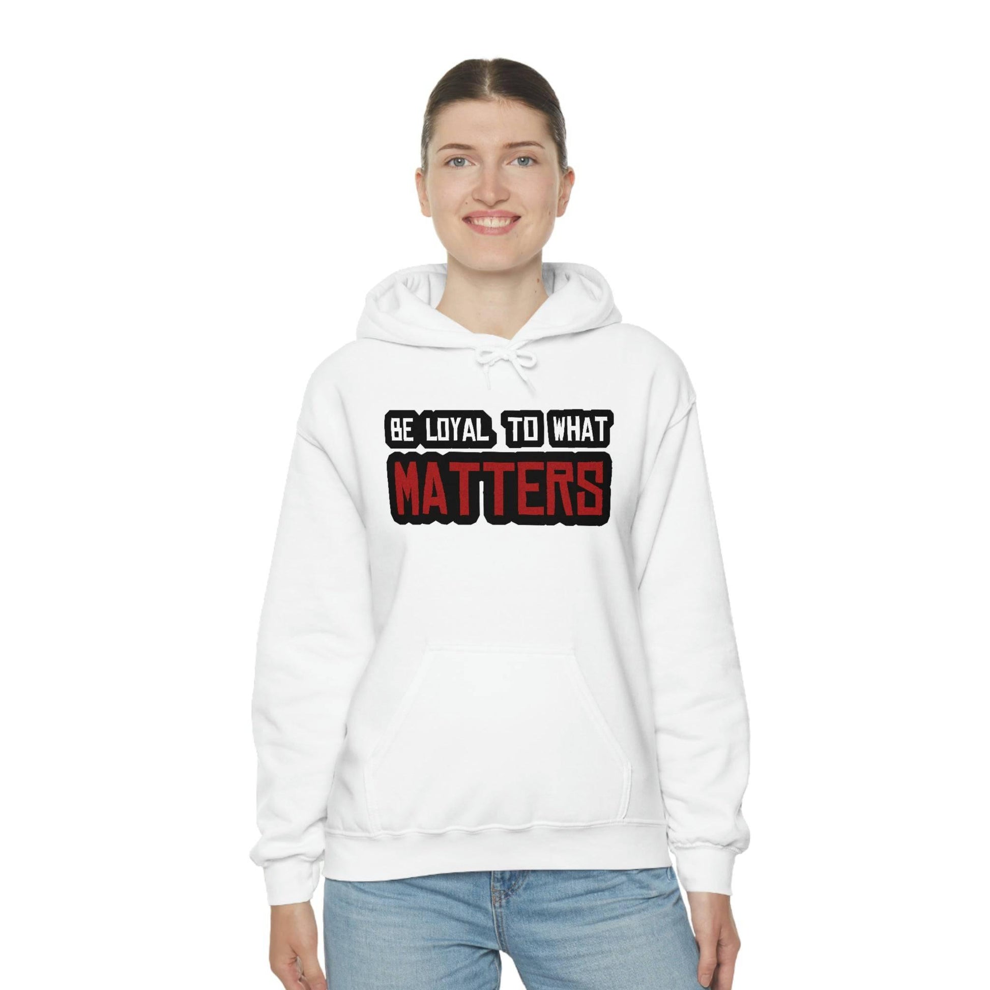 Roger Clark - Be Loyal to What Matters Quote Hoodie - GtvStore