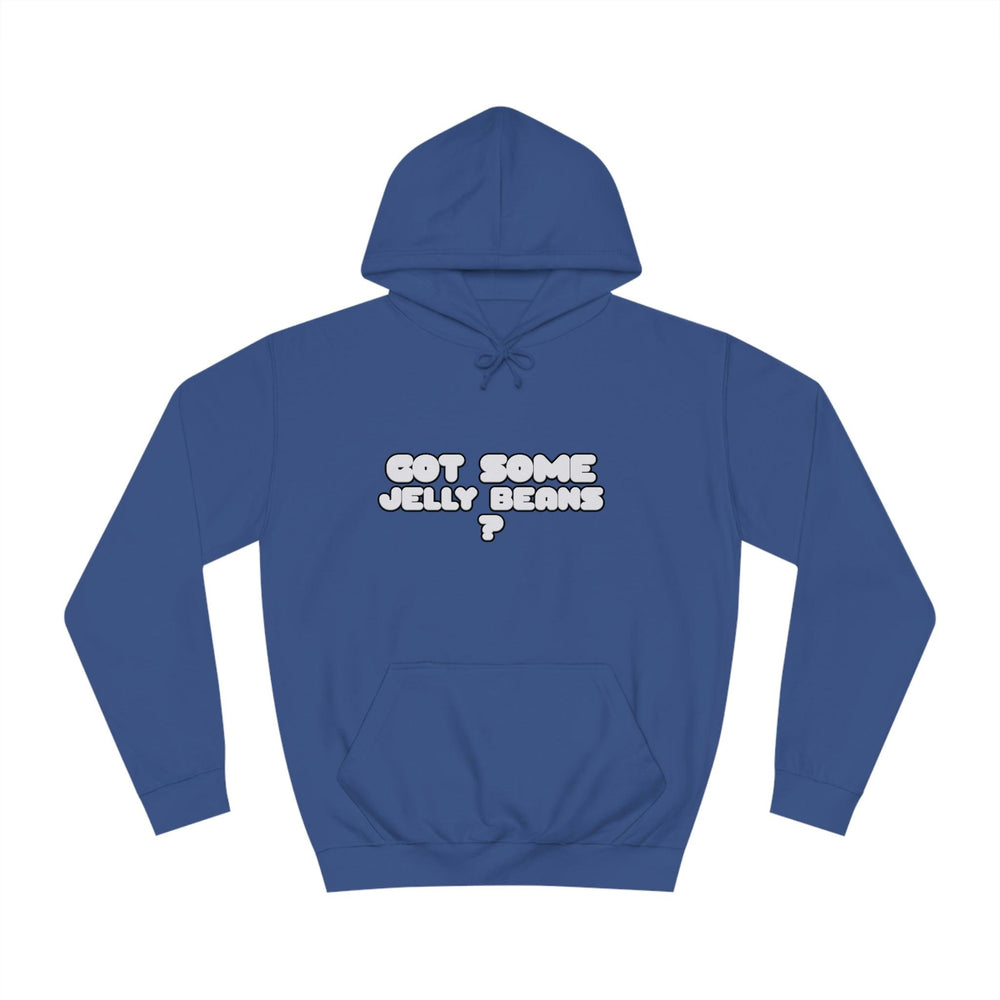 Roger Clark - Got some jelly beans front/Unisex College Hoodie - GtvStore