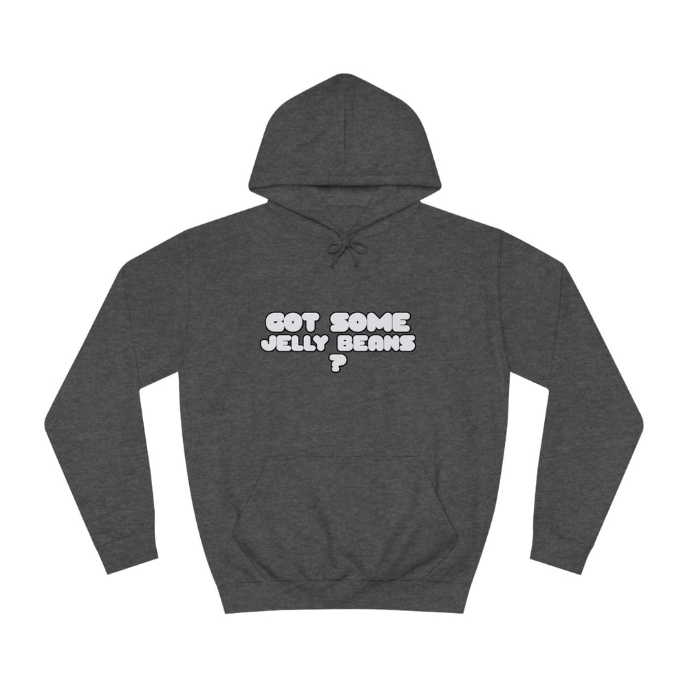 Roger Clark - Got some jelly beans front/Unisex College Hoodie - GtvStore