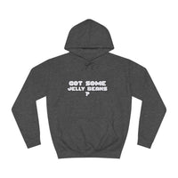 Roger Clark - Got some jelly beans front/Unisex College Hoodie - GtvStore