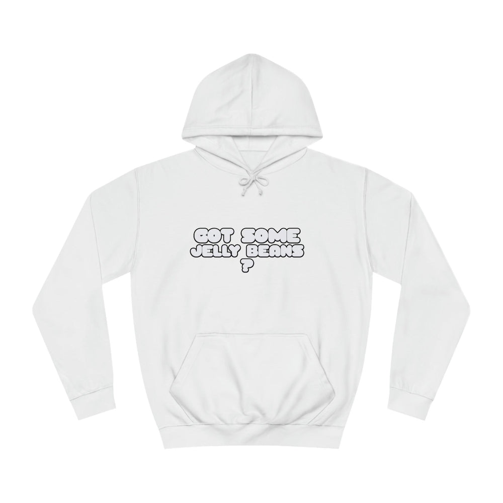 Roger Clark - Got some jelly beans front/Unisex College Hoodie - GtvStore