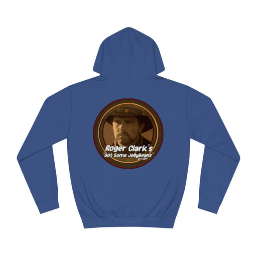 Roger Clark - Got some jelly beans front/Unisex College Hoodie - GtvStore