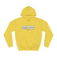 Roger Clark - Got some jelly beans front/Unisex College Hoodie - GtvStore