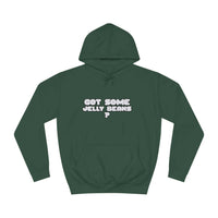 Roger Clark - Got some jelly beans front/Unisex College Hoodie - GtvStore