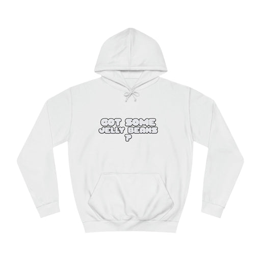 Roger Clark - Got some jelly beans front/Unisex College Hoodie - GtvStore
