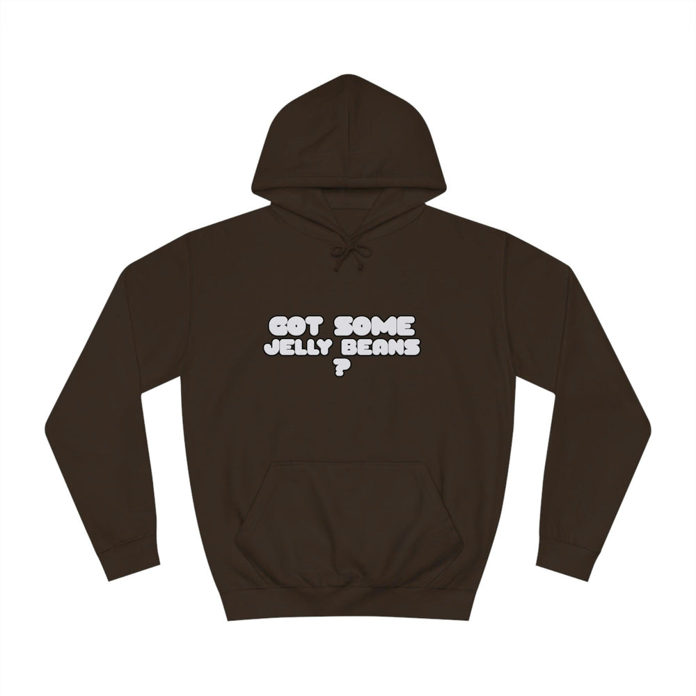 Roger Clark - Got some jelly beans front/Unisex College Hoodie - GtvStore