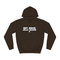 Roger Clark - Got some jelly beans front/Unisex College Hoodie - GtvStore
