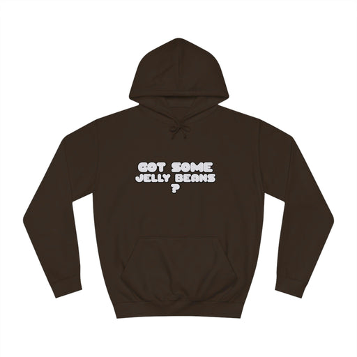Roger Clark - Got some jelly beans front/Unisex College Hoodie - GtvStore
