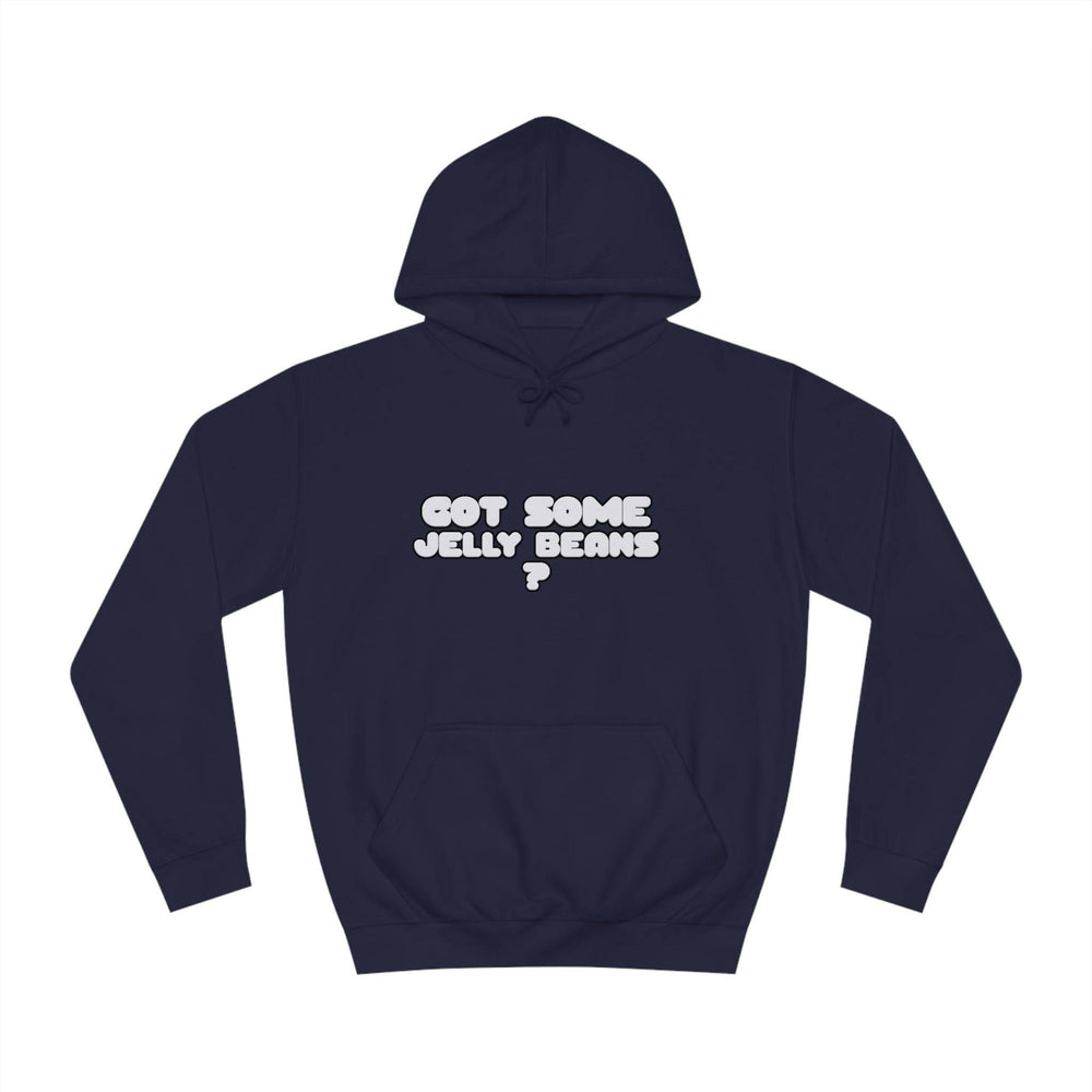 Roger Clark - Got some jelly beans front/Unisex College Hoodie - GtvStore
